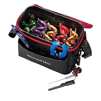 Amazon | シマノ(SHIMANO) セフィア 船縁エギポーチ ブラック BK